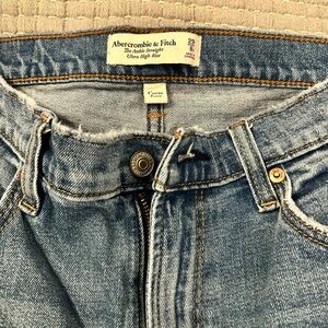 Abercrombie & Fitch Light Blue Straight Leg Jeans